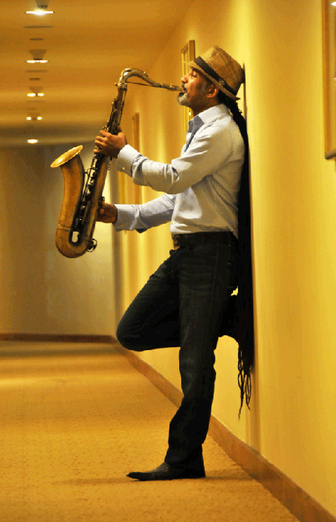 Arturo Tappin Saxophone - Bequia Mount Gay Music Fest 2012